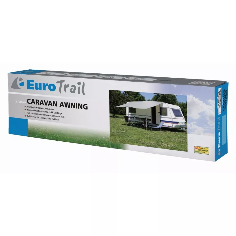 Wohnwagen-Sonnendach Eurotrail Universal Basic, 450x240 Cm, Grau 5 Wohnwagen-Sonnendach Eurotrail Universal Basic, 450x240 Cm, Grau – Bild 3