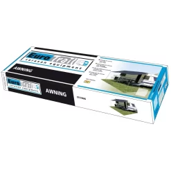 Wohnwagen-Sonnendach Eurotrail Universal Basic, 400x240 Cm, Marine -Wildnis Ausstattung kleines packmass eurotrail wohnwagen sonnendach universal basic marine 1000 1 13904