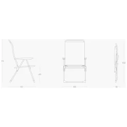 Klappstuhl Lafuma Alu Cham, Ocean II 9 Klappstuhl Lafuma Alu Cham, Ocean II -Wildnis Ausstattung lafuma alu cham groessenangaben masse stuhl offen zusammen geklappt 1000 1 24903