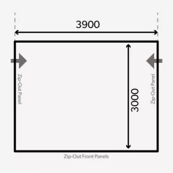 Aufblasbares Vorzelt Dometic Grande Air Pro 390 S -Wildnis Ausstattung luftvorzelt dometic grande air pro 390 s grundflaeche masse 1000 7 21827