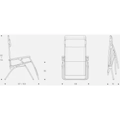 Relaxsessel Lafuma R Clip, Iso Terre 17 Relaxsessel Lafuma R Clip, Iso Terre -Wildnis Ausstattung masse groesse lafuma r clip batyline iso terre relaxsessel campingstuhl liegestuhl klappbar 1000 7 24896