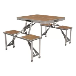 Picknicktisch Outwell Dawson -Wildnis Ausstattung outwell dawson bambus picknicktisch klappbar 1000 2 22124