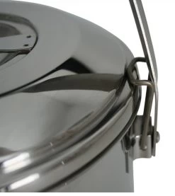 Firebox Zebra 16 Cm Stainless Steel Pot Mod -Wildnis Ausstattung pot closed