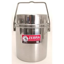 Firebox Zebra 16 Cm Stainless Steel Pot Mod -Wildnis Ausstattung pot16 lid on top