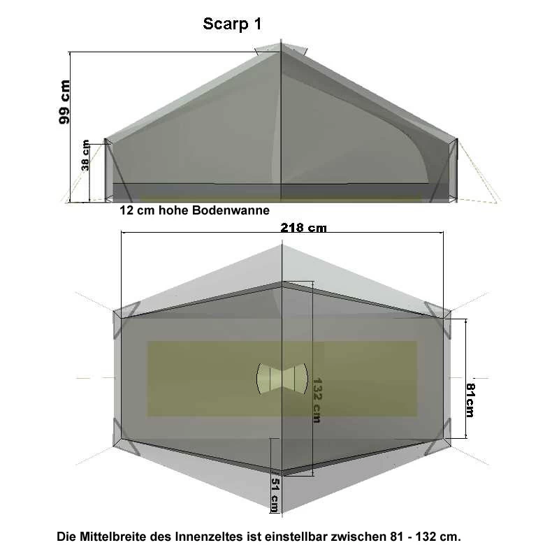 Tarptent Scarp 1 Mit Solid Inner Tent 5 Tarptent Scarp 1 Mit Solid Inner Tent – Bild 3
