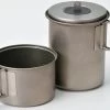 Snowpeak Mini Solo Cook Set Titan 2 -Wildnis Ausstattung scs 004tr sep