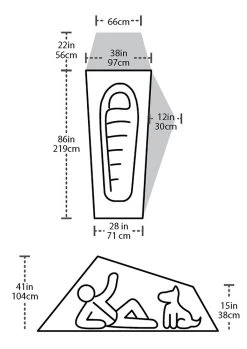 Big Agnes Seedhouse SL 1 11 Big Agnes Seedhouse SL 1 -Wildnis Ausstattung seedh1 masse