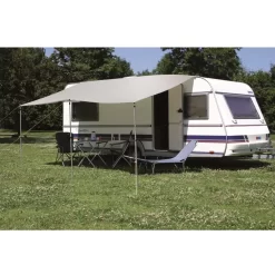 Wohnwagen-Sonnendach Eurotrail Universal Basic, 200x240 Cm, Grau -Wildnis Ausstattung sonnenschutz eurotrail wohnwagen sonnendach universal basic 200 x 240 grau 1000 1 13877