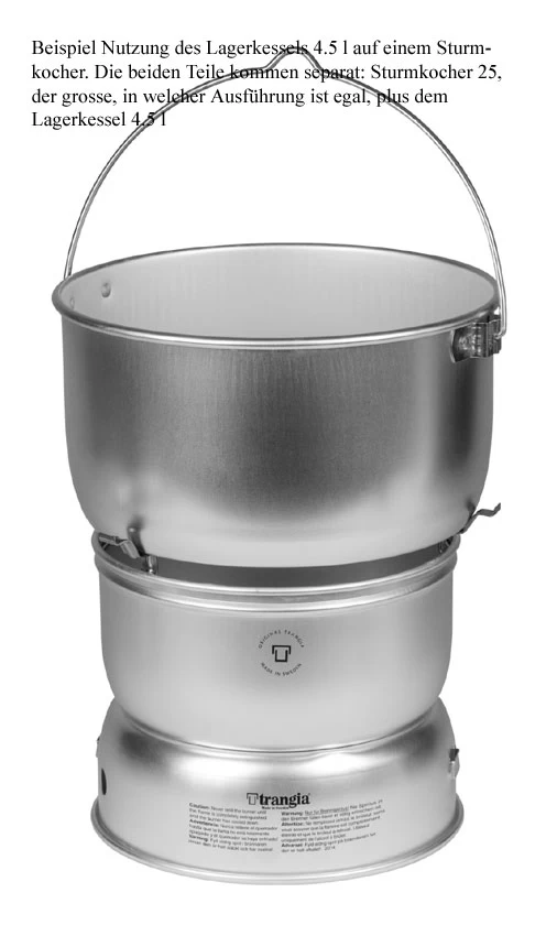 Trangia Lagerkessel 4.5 L Alu High Lid 4 Trangia Lagerkessel 4.5 L Alu High Lid – Bild 2